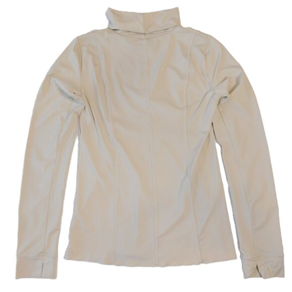 Solid Citizen Equestrian Hailey Turtleneck | UV Base-layer | Lt Tan | EUC | Lrg - Picture 4 of 8